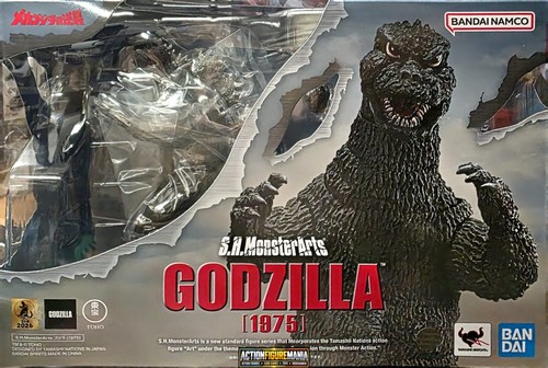 Godzilla 1975 monsterarts - 1975, s.h.