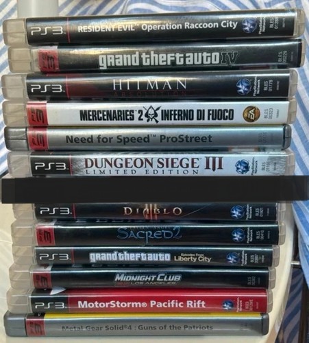Lotto giochi ps3 - 12,