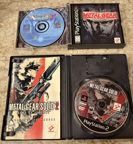Metal gear solid ps1 - solid, black