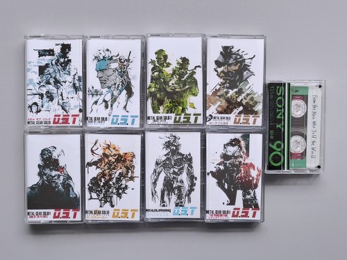 Metal gear solid - gear, cassette