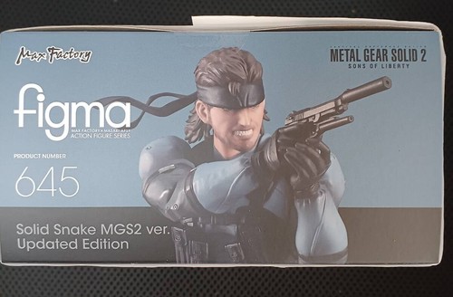 Figma 645 solid snake mgs2 - 645,