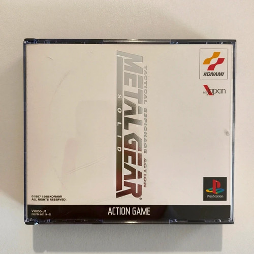 Metal gear solid ps1 - metal, giappone